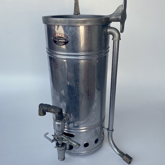 URN, Shiny Metal Hot Water Urn